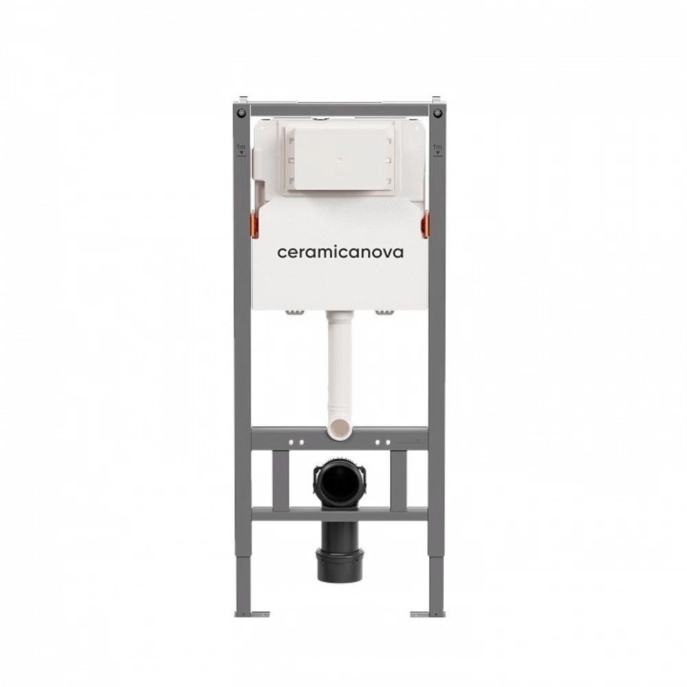 Инсталляция Ceramicanova Balance для подвесного унитаза без кнопки (CN121001)