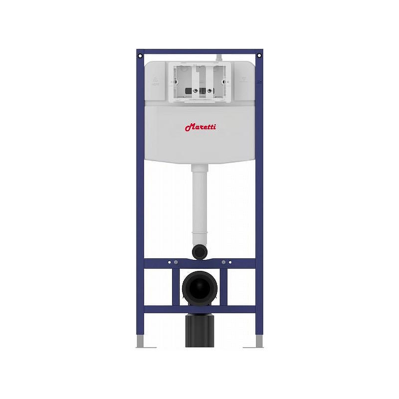 Инсталляция Maretti AC11P4769 для унитаза без клавиши смыва