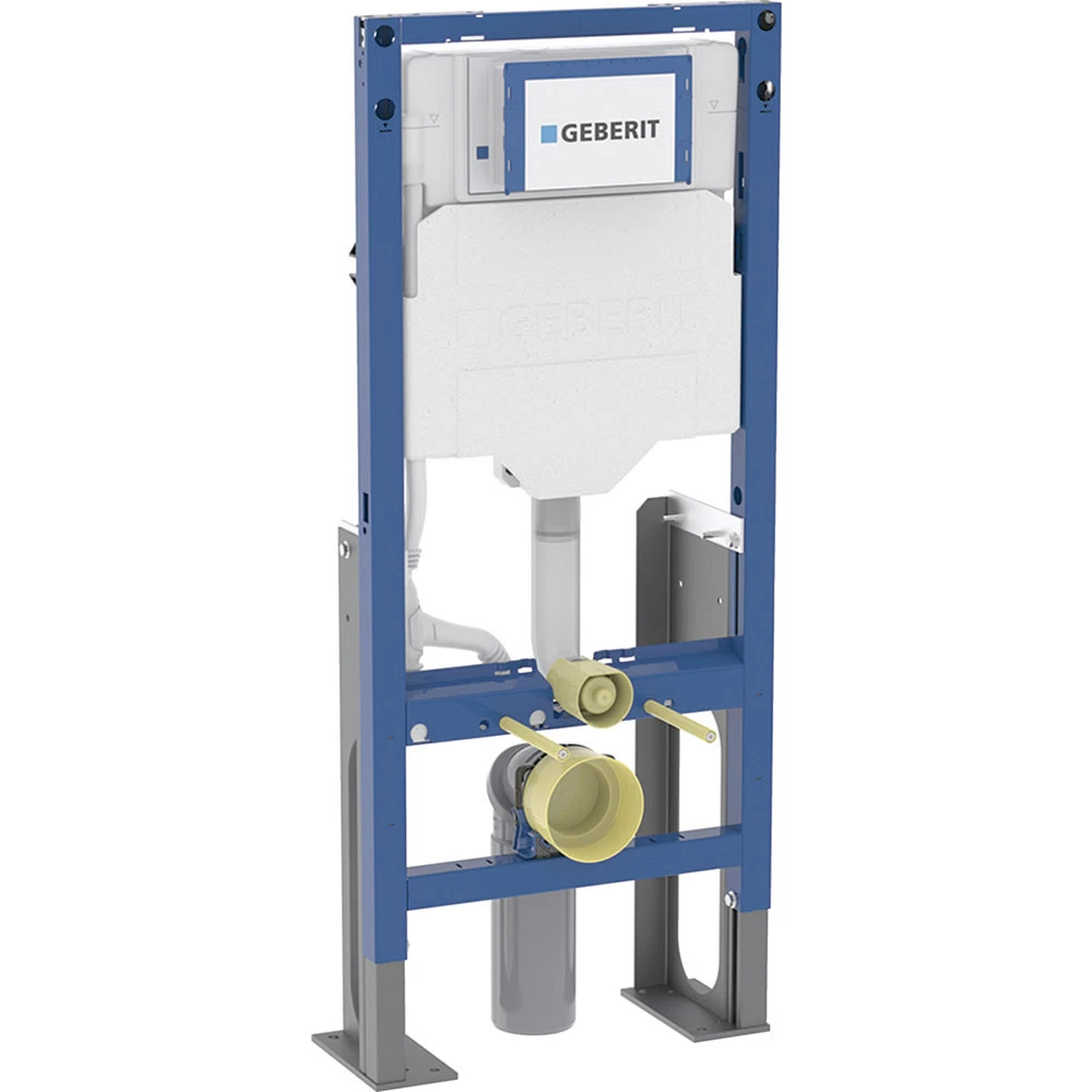 Инсталляция самонесущая Geberit Sigma Duofix для подвесного унитаза без кнопки со звукоизоляцией (111.380.00.6)