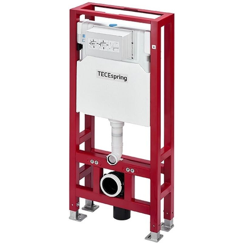 Инсталляция Tece Spring K500393 для унитаза без клавиши смыва