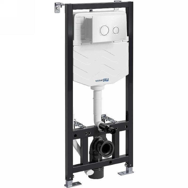 Инсталляция WasserKRAFT Dill 61TLT.010.ME для унитаза без клавиши смыва