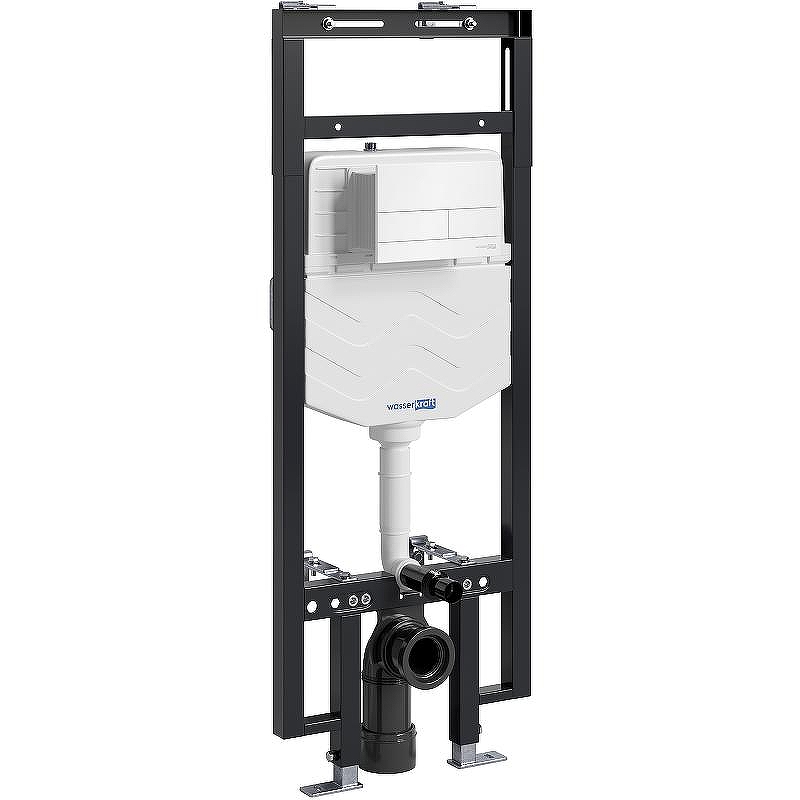 Инсталляция WasserKRAFT Dinkel 58TLT.010.ME.WH04 для унитаза с Белой клавишей смыва