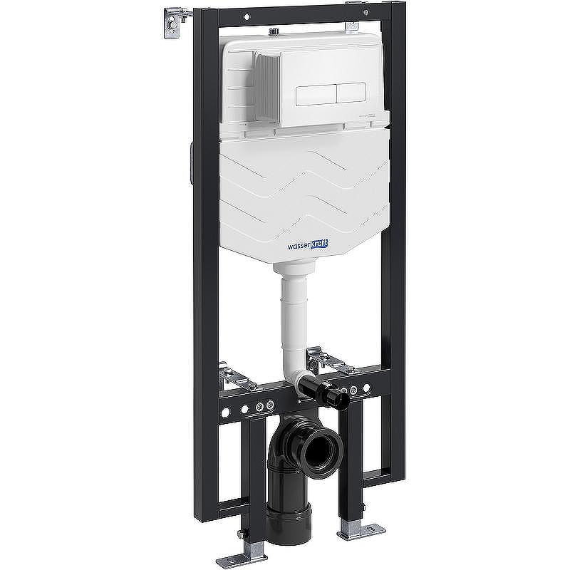Инсталляция WasserKRAFT Vils 56TLT.010.ME.WH03 для унитаза с Белой клавишей смыва