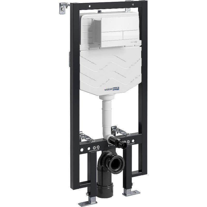 Инсталляция WasserKRAFT Vils 56TLT.010.ME.WH04 для унитаза с Белой клавишей смыва