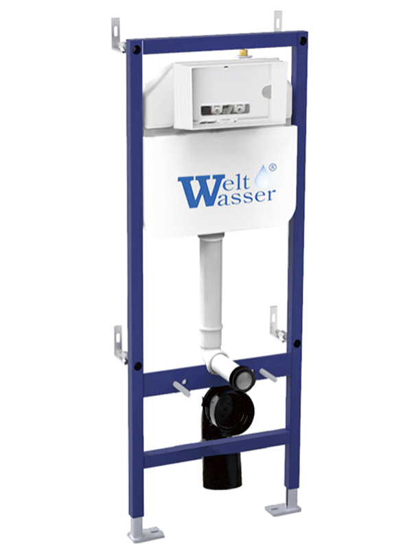 Инсталляция WeltWasser WW Bamberg 460 10000010285 для унитаза без клавиши смыва