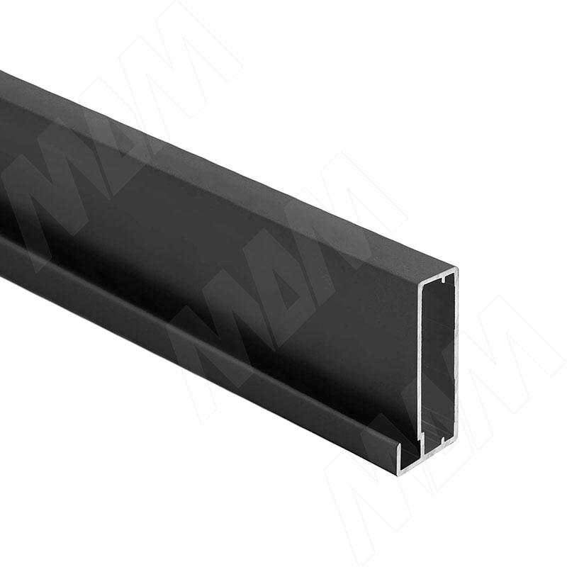 INTEGRO Профиль рамочный широкий, 45х20х8, черный (анод), L-6000 (IN09133A)