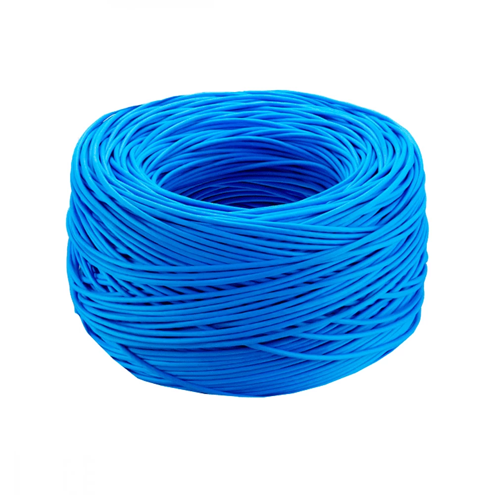 Интернет-кабель (витая пара) UTP CAT6 4х2х0,57 мм Ripo Plus синий (305 м)