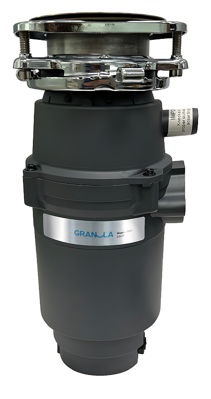 Измельчитель пищевых отходов Granula R600 цвет Графит матовый