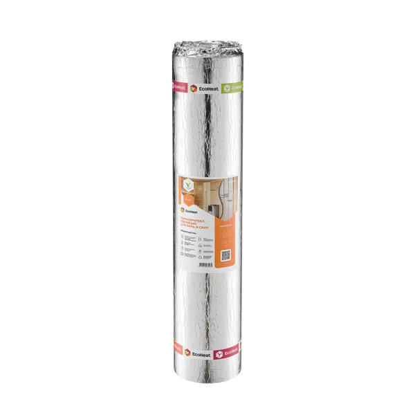 Изоляция отражающая EcoHeat для бань и саун 4x1000x6000 мм 6м2