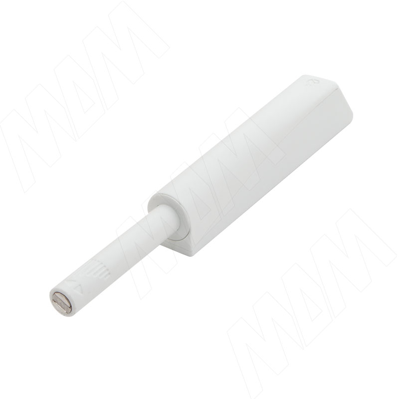 K-PUSH TECH толкатель с магнитом 37 мм, накладной линейный, белый (57008020AB SET)