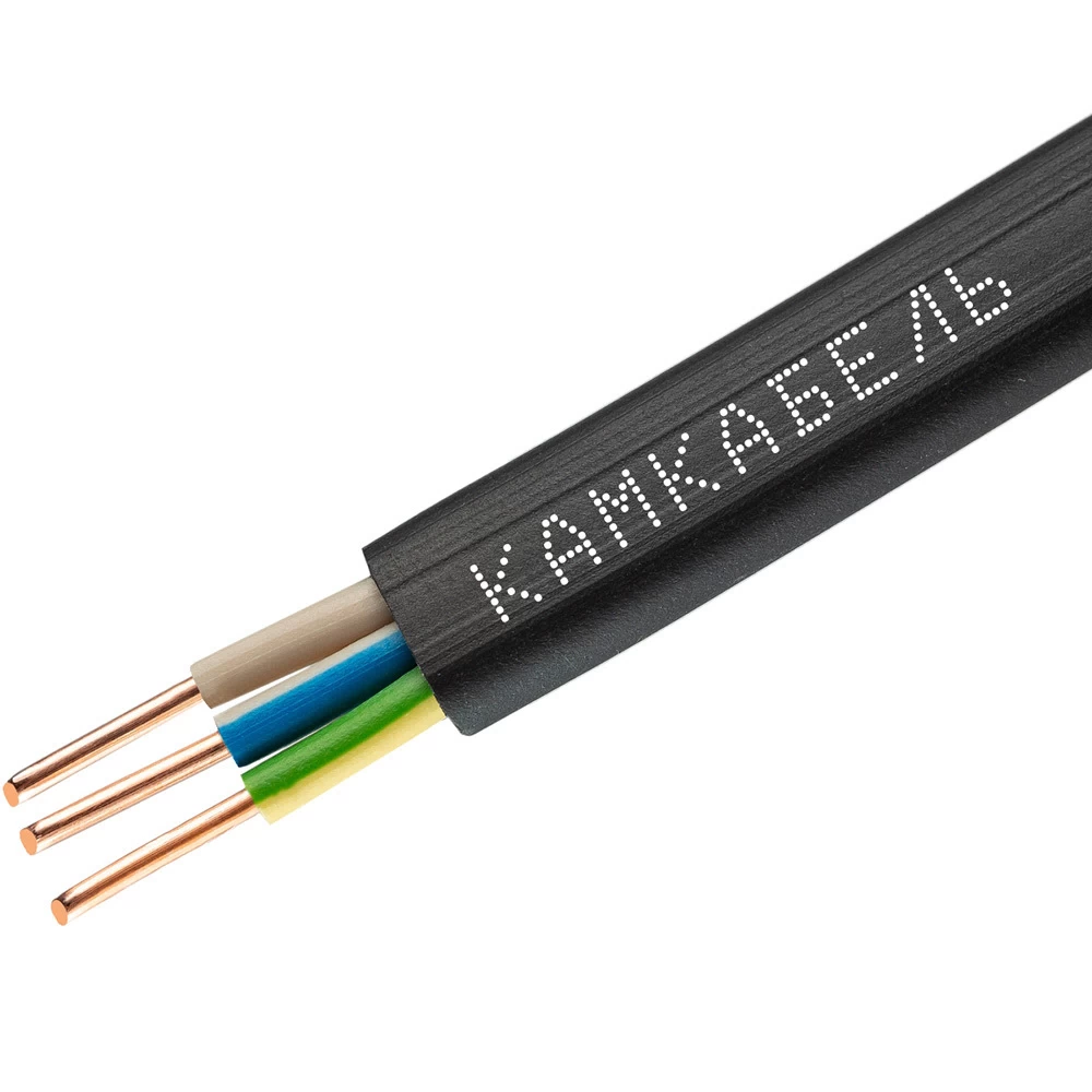 Кабель Камкабель ВВГПнг(А)-LS 3х6