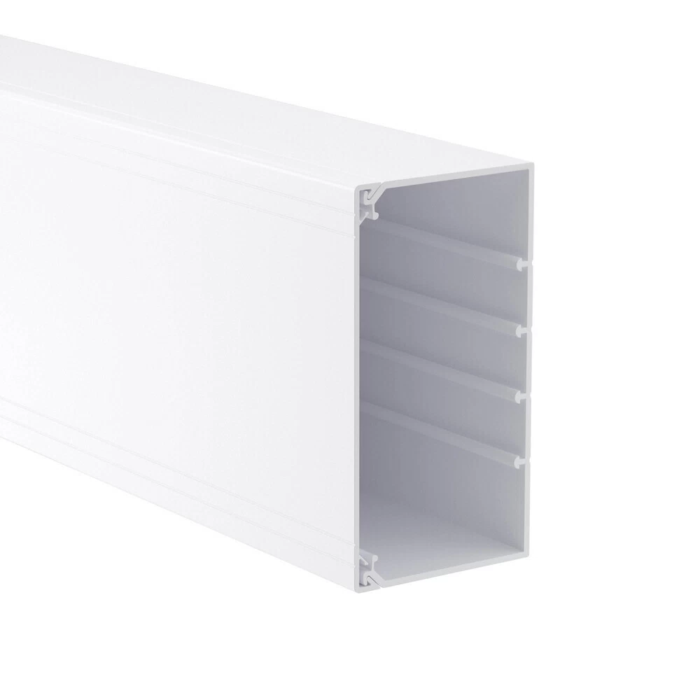 Кабель-канал DKC ТА-GN 150х80 мм белый 2 м (01792DIY)