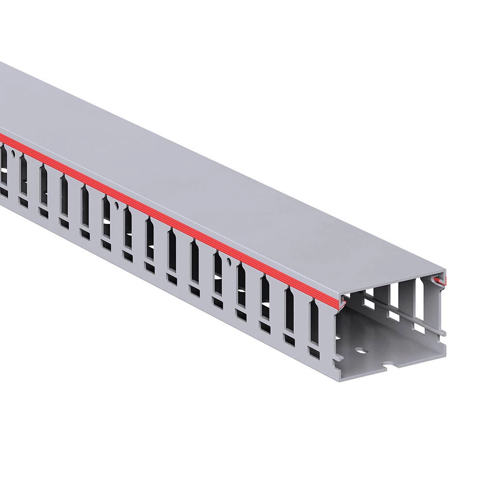 Кабель-канал перфорированный DKC RL12 60х40 мм серый 2 м (00135RLDIY)