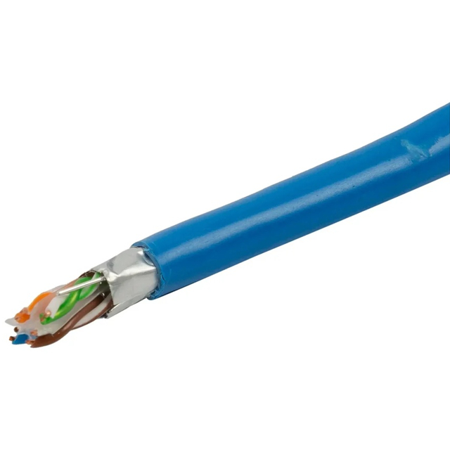 кабель компьютерный ELECTRALINE FTP4 CAT 6e 10м синий