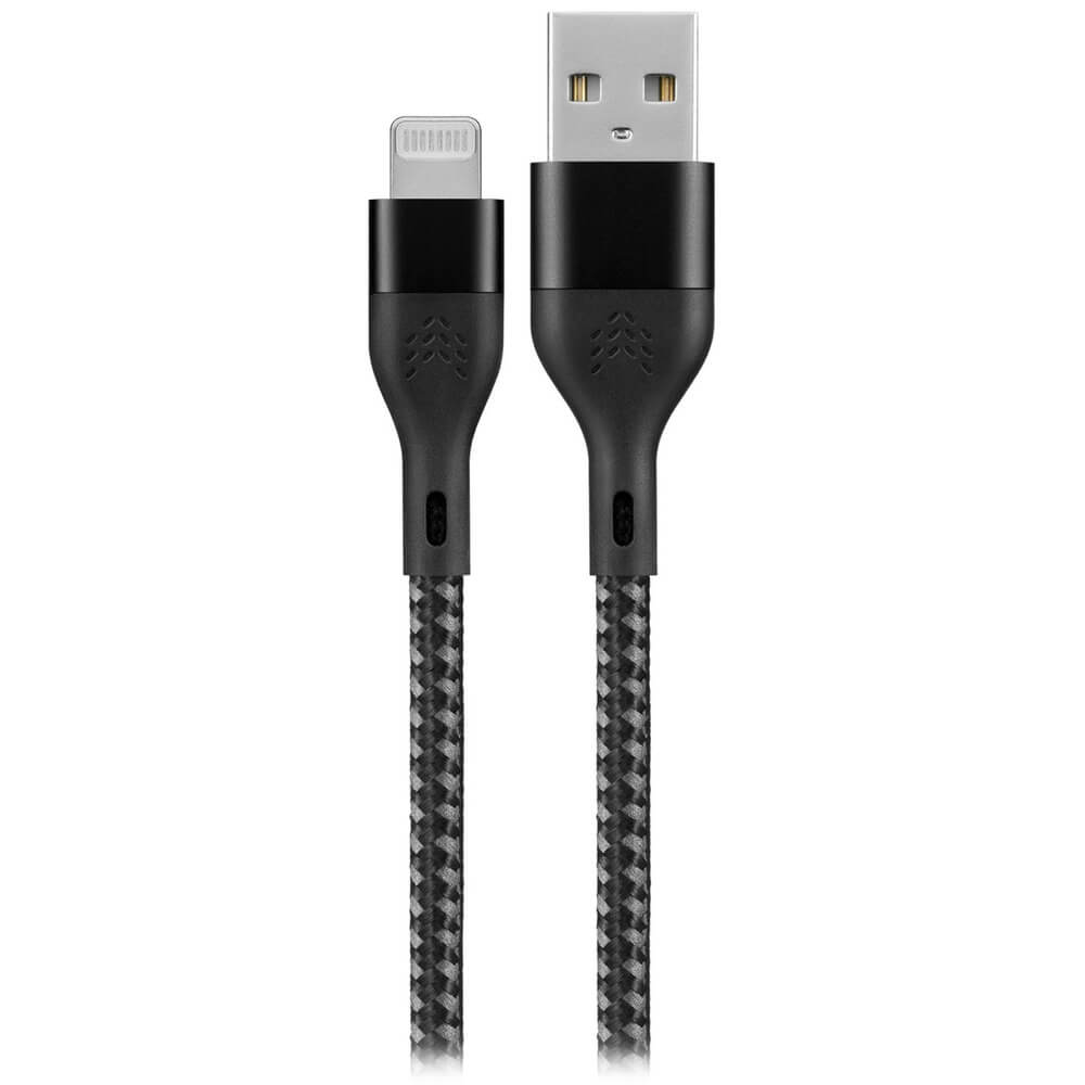 Кабель Rocket Urban USB-A/Lightning чёрно-серый 2 м