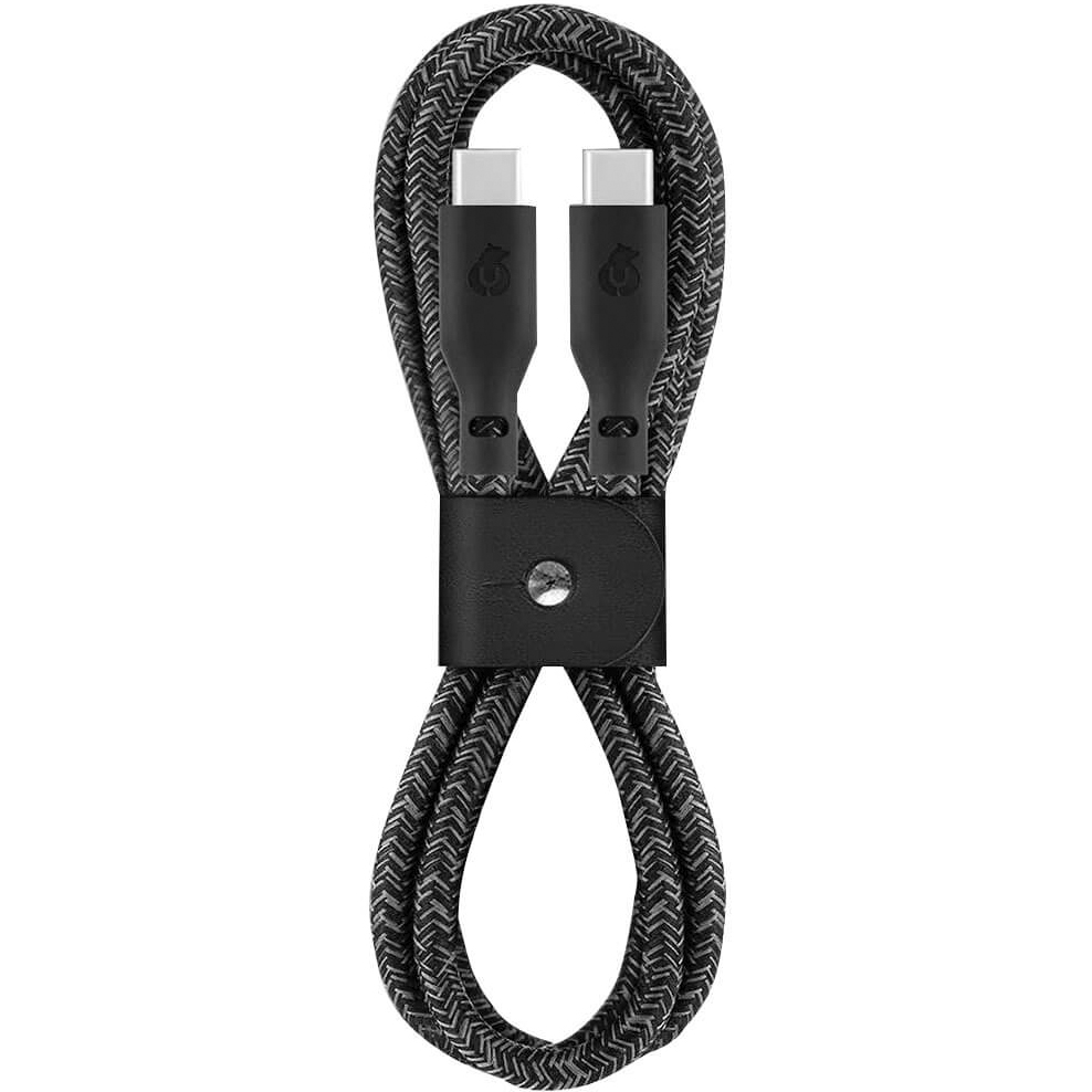 Кабель uBear Trend Cable USB-C 1,2 м черный