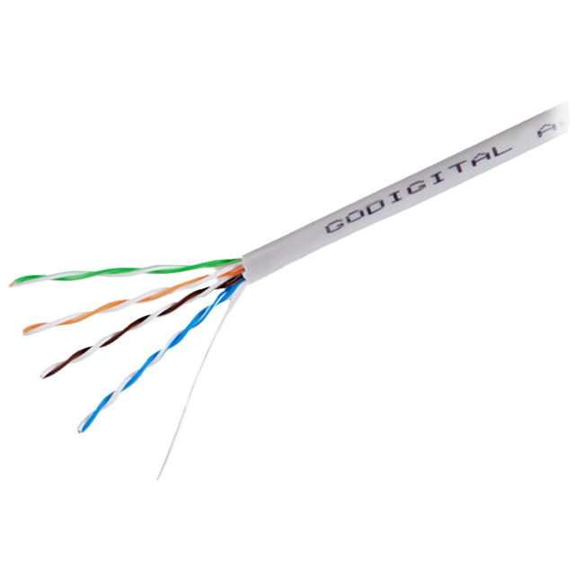 кабель UTP 4 cat5е GODIGITAL Cu одножильный не экранированный 25м