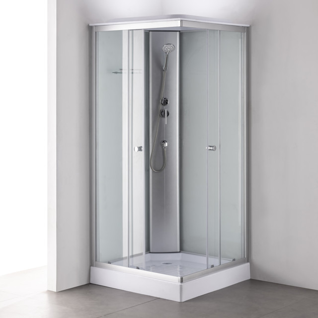 кабина душевая OFELIS 90x90x215см низкий поддон