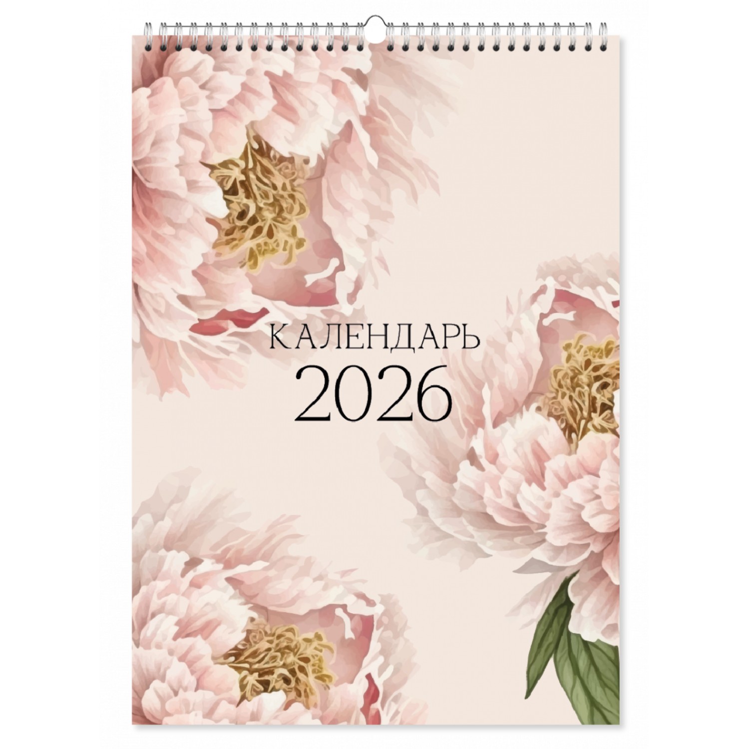 Календарь Be Smart 2026 29, Flowers, 12 листов, 7х42 см