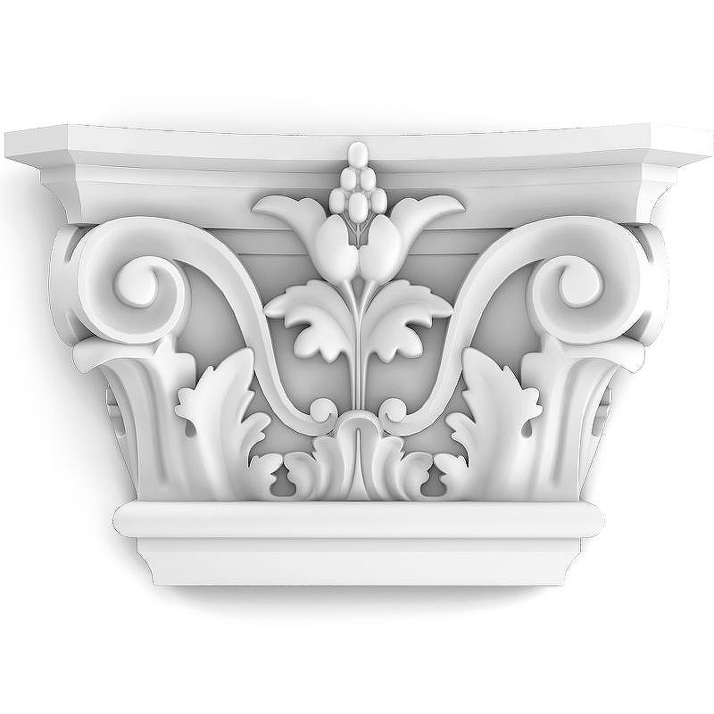 Капитель пилястры Orac Decor K201 228x149x62 мм