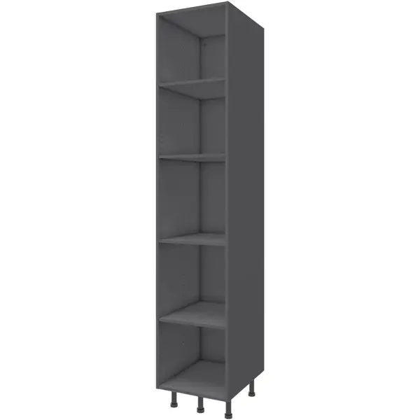 Каркас для кухонного шкафа-колонны 45x215x56 см ДСП цвет серый