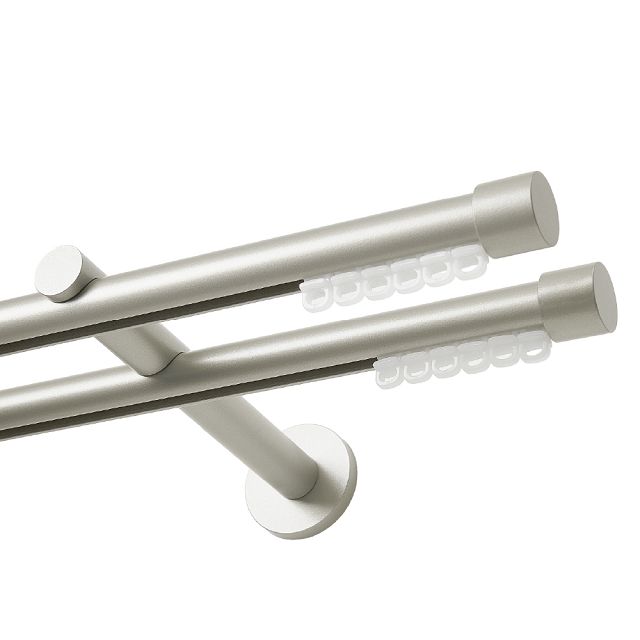 карниз 2-рядный ARTTEX Glide 20мм 320см сталь, арт.171.896