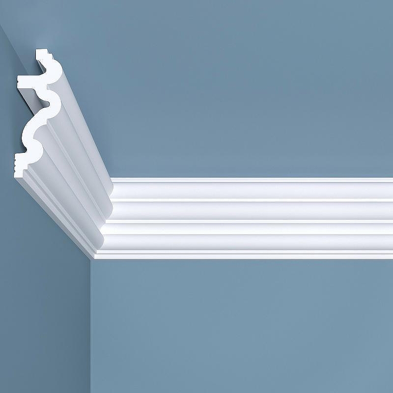 Карниз Bello Deco XPS К 6 00-00004638 2000x80x30 мм