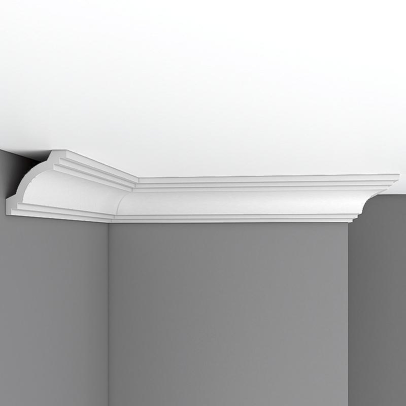 Карниз Decomaster 96257 2400x70x70 мм