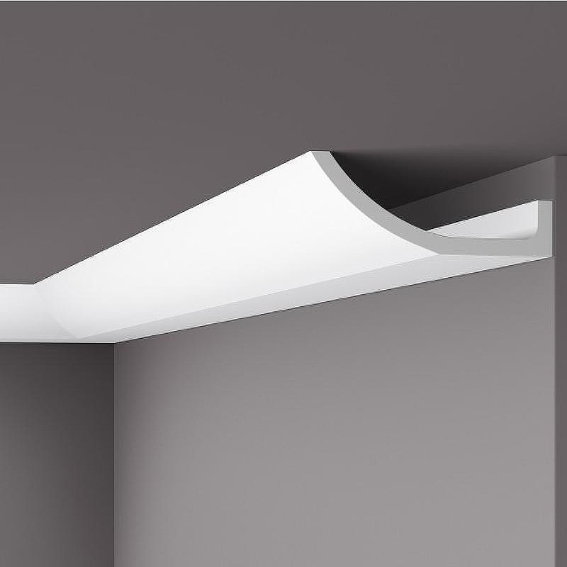 Карниз для скрытой подстветки NMC Wallstyl Essenza DSCLWT200040 2000x70x18 мм