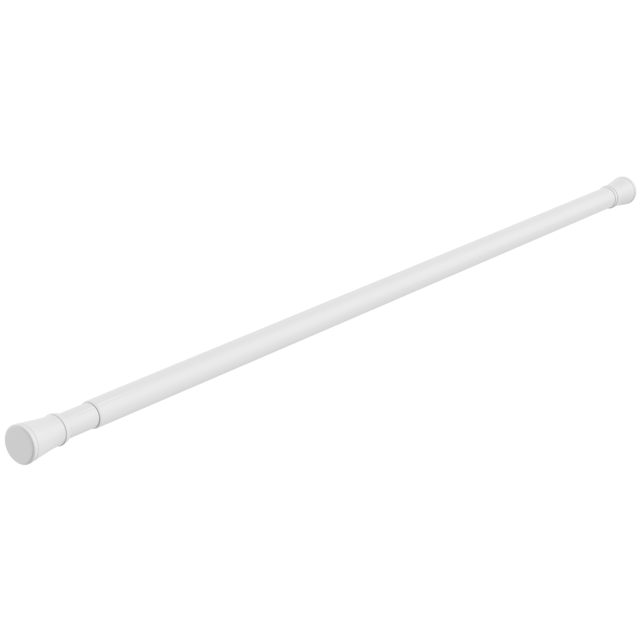 карниз для ванной FORA Rod 120-220см белый