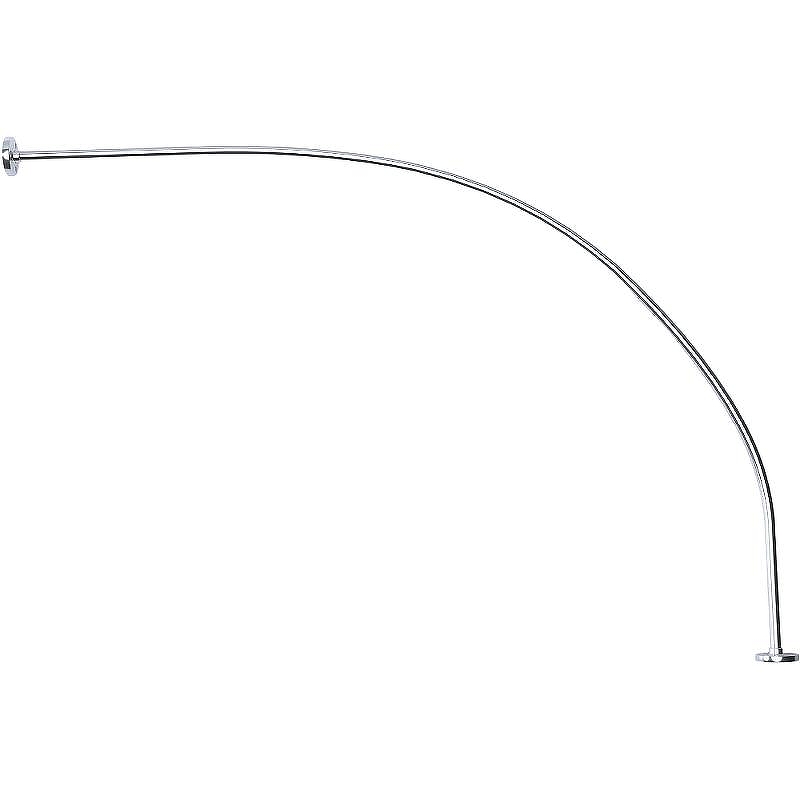 Карниз для ванны 1MarKa Diana 170x105 05ди1710 Хром