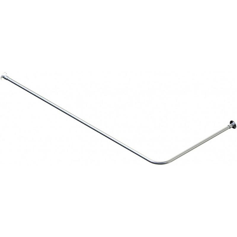 Карниз для ванны Aquatek 150x75 KARN-0000041 г-образный Хром