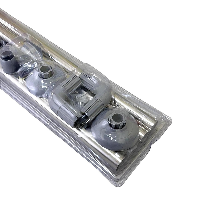 Карниз для ванны Savol SK-8019W цвет Хром