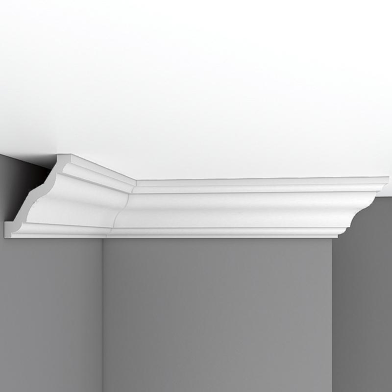 Карниз гибкий Decomaster 96625 FL 2400x95x80 мм