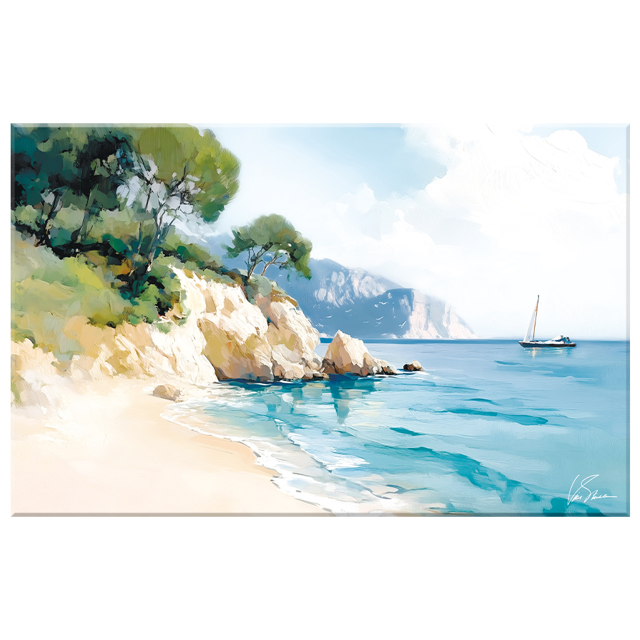 картина на холсте Seaside 700х1100мм