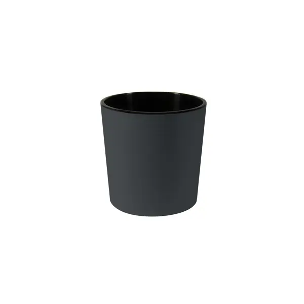 Кашпо для цветов Liveingreen Вега 19x20x20 см v5.2 л пластик антрацит