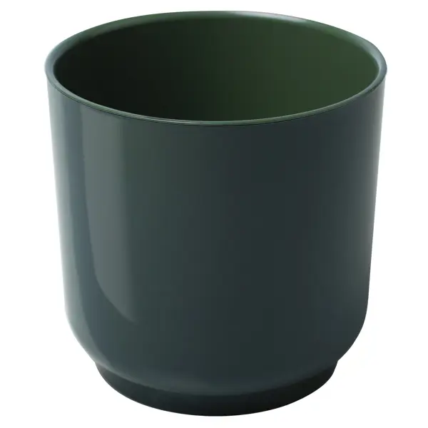 Кашпо Evergreen Design Дельта 17x17x17 см v3.2 л пластик нефрит