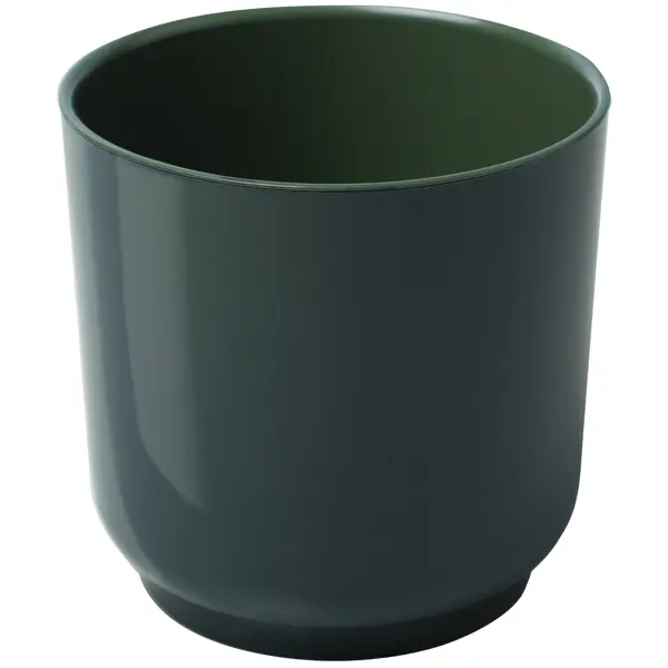 Кашпо Evergreen Design Дельта 22x22x22 см v6.4 л пластик нефрит