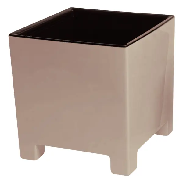 Кашпо Evergreen Design Нард 14x14x14 см v2.1 л пластик фраппе