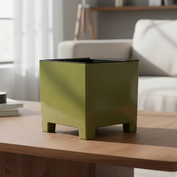 Кашпо Evergreen Design Нард 17x19x1x9 см v5.5 л пластик папоротник