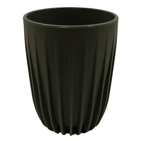 Кашпо Evergreen Design Сигма 17x17x20.5 см v3.3 л пластик нефрит
