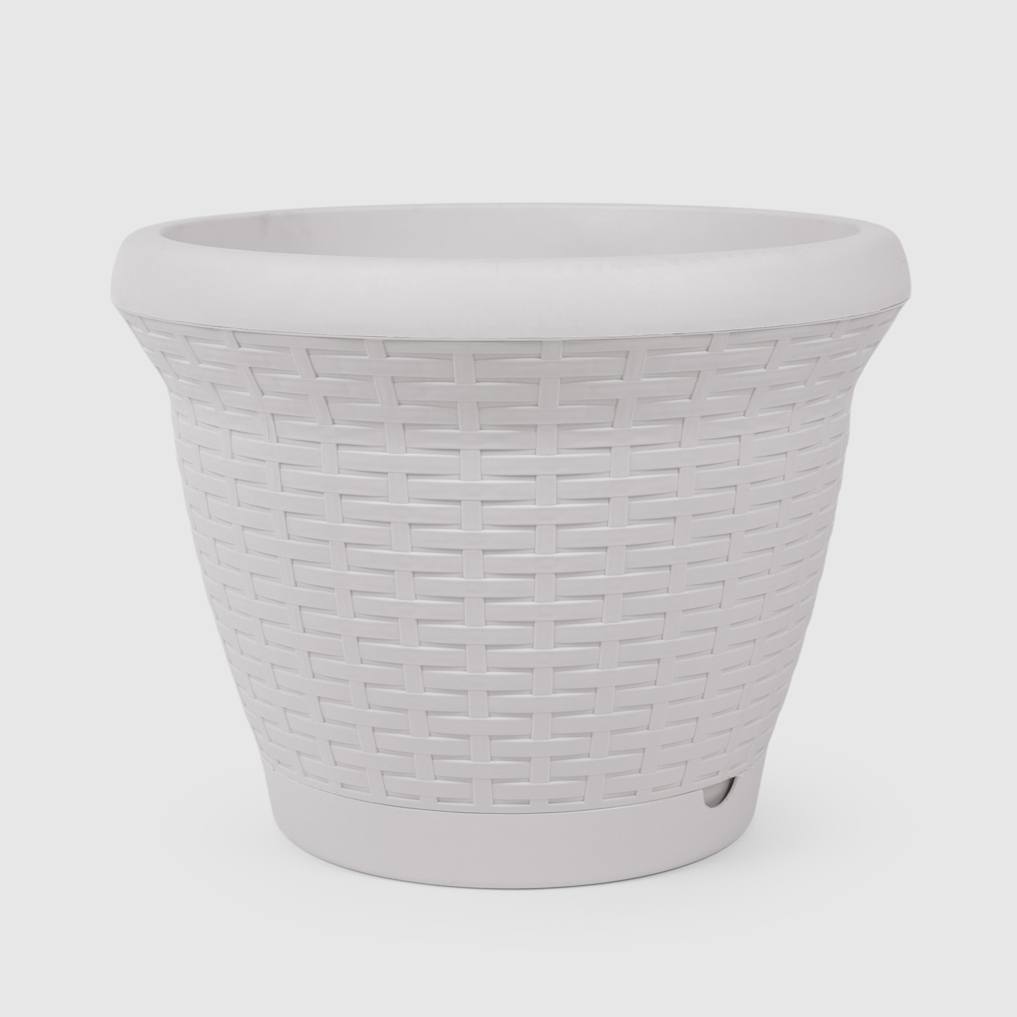Кашпо Serinova wire mesh белый 35,5х27 см