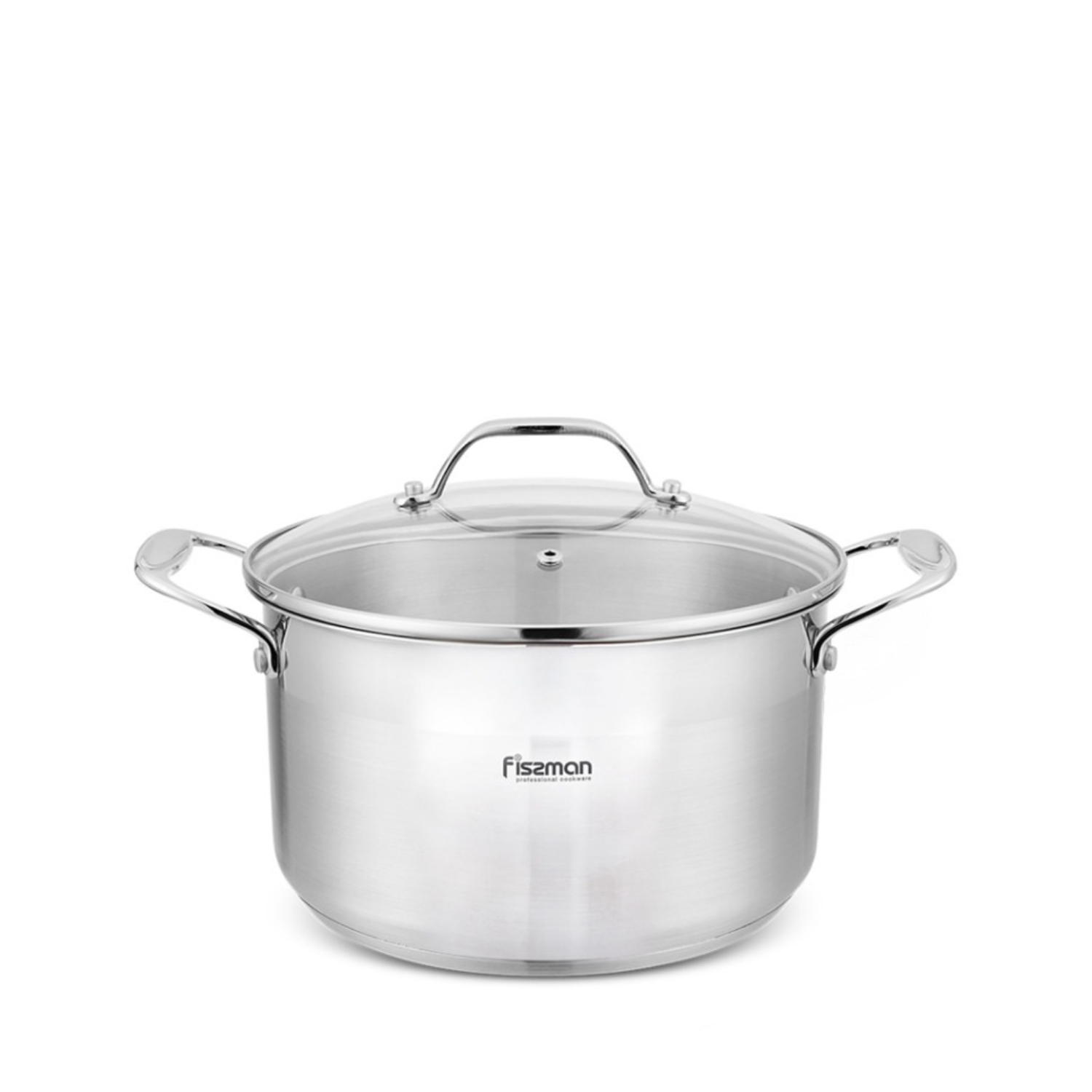 Кастрюля Fissman Platino 5477 нержавеющая сталь, 20x11,5см, 3,3 л