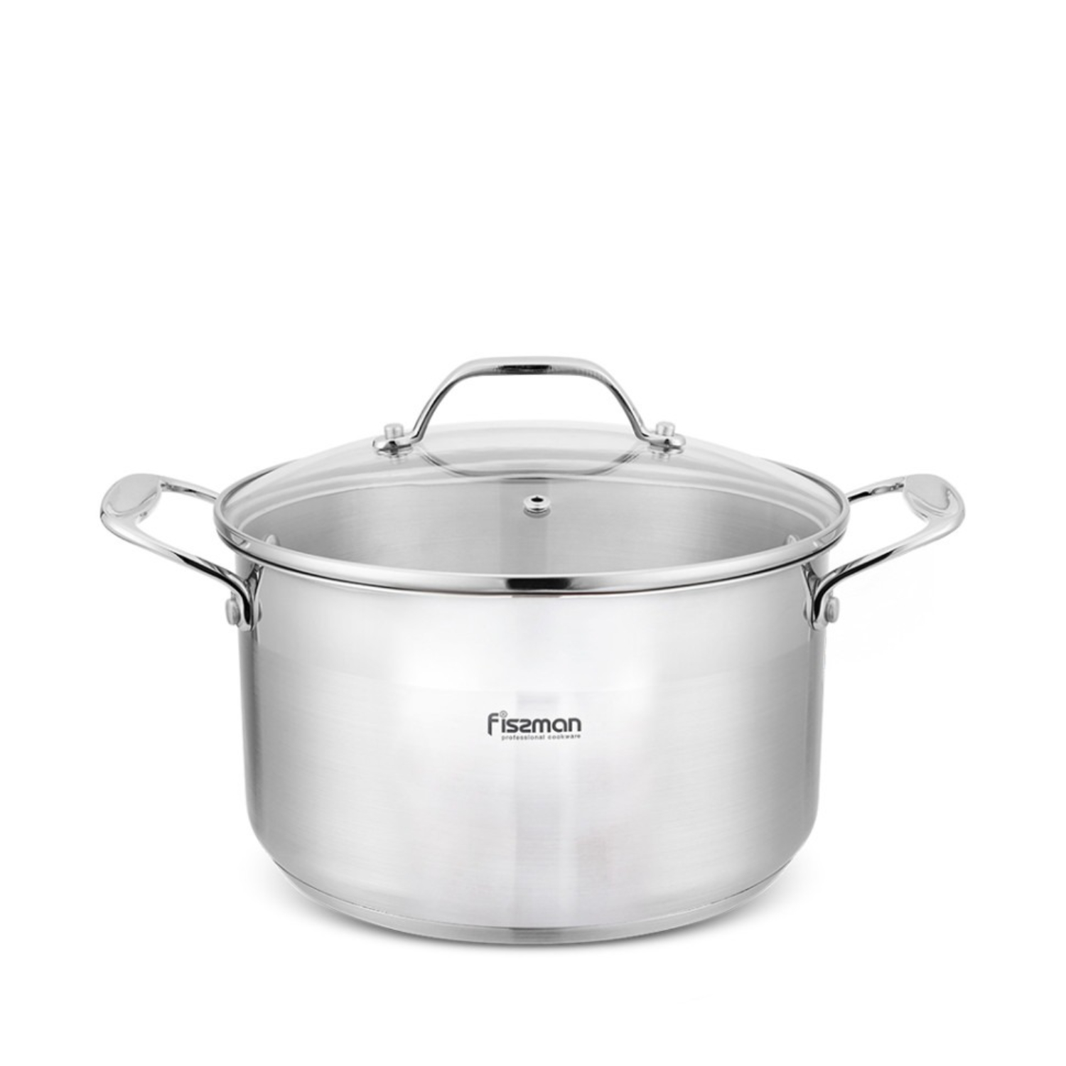 Кастрюля Fissman Platino 5478 нержавеющая сталь, 22x12,5см, 4,4 л