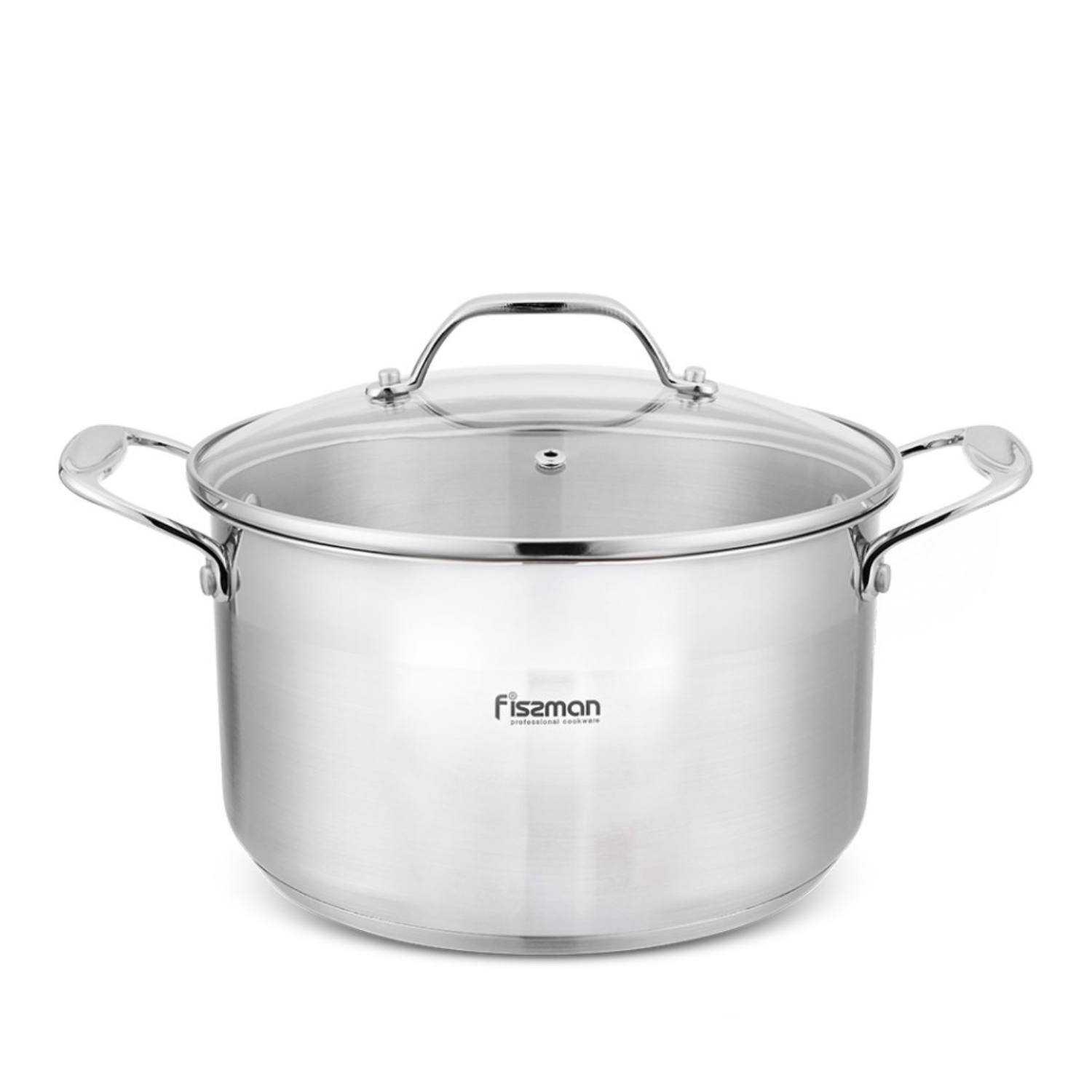 Кастрюля Fissman Platino 5479 нержавеющая сталь 24x13,5 см, 5,7 л
