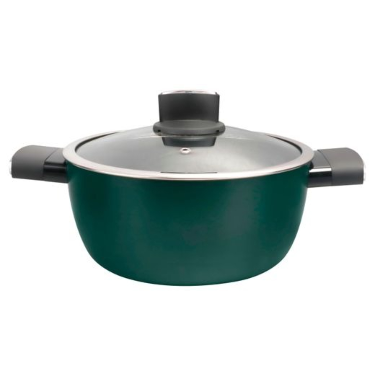 Кастрюля Hitt Verde алюминиевая, антипригарное покрытие, индукция 4,5 л