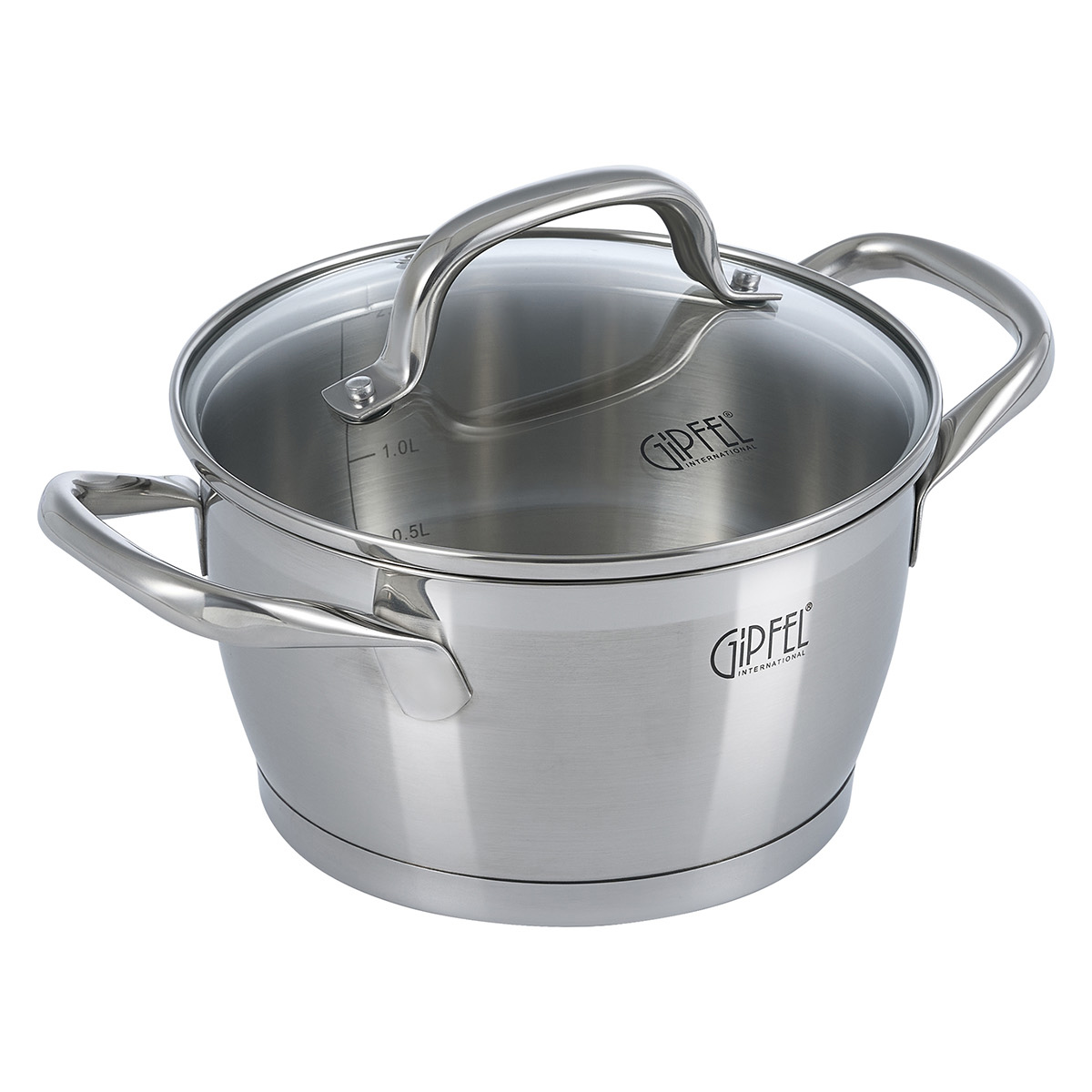 Кастрюля из нержавеющей стали Gipfel Era 1377 18 см/2 л