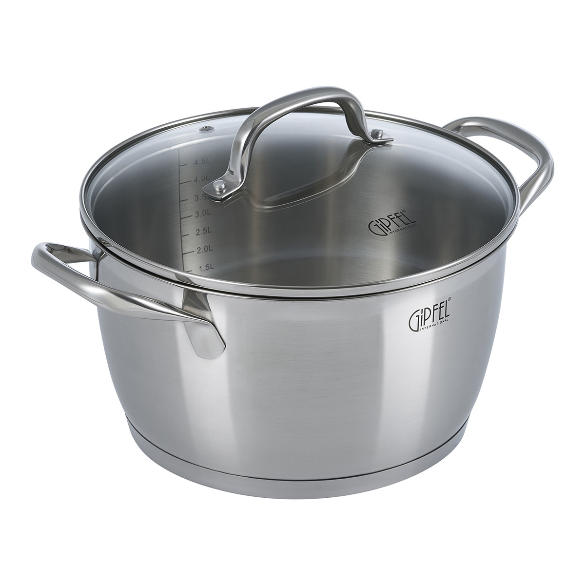 Кастрюля из нержавеющей стали Gipfel Era 1379 24 см/5 л