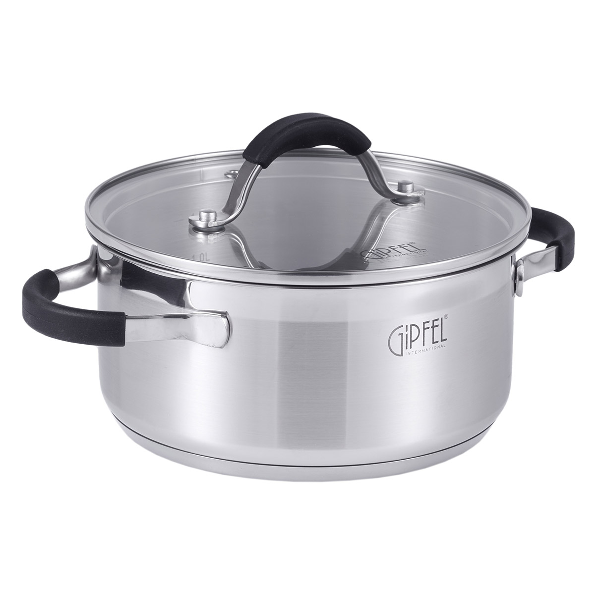 Кастрюля из нержавеющей стали Gipfel Metropole 1733 18 см/1,8 л