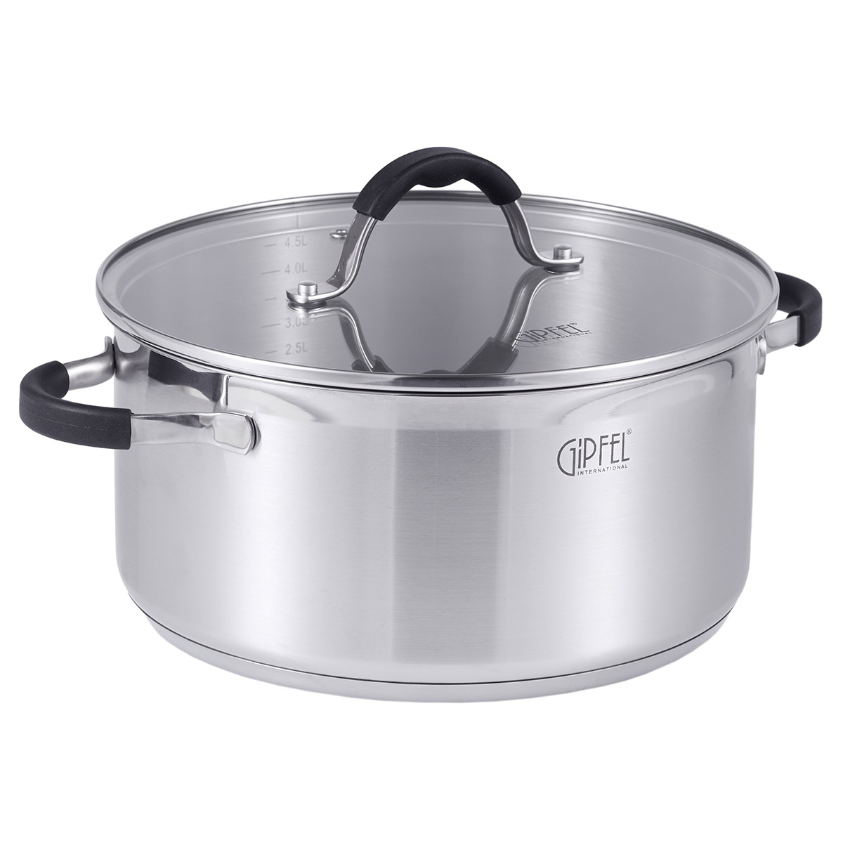 Кастрюля из нержавеющей стали Gipfel Metropole 1735 24 см/4,7 л